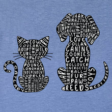 Load image into Gallery viewer, Cat & Dog V-Neck Tee