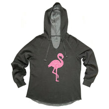 Load image into Gallery viewer, Flamingo Fleece Hoodie