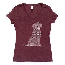 Load image into Gallery viewer, Dog V-Neck Tee