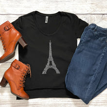 Load image into Gallery viewer, Paris Eiffel Tower Scoop Neck