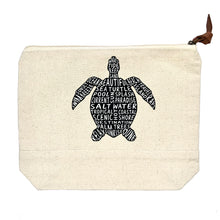 Load image into Gallery viewer, Sea Turtle Zipper Pouch