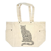 Load image into Gallery viewer, Cat Canvas Tote Bag