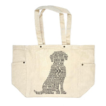 Load image into Gallery viewer, Dog Canvas Tote Bag