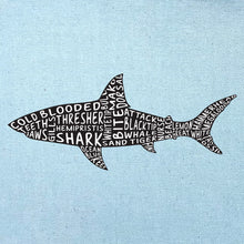 Load image into Gallery viewer, Shark Zipper Pouch