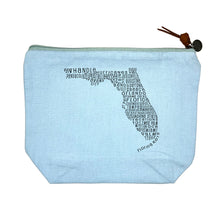 Load image into Gallery viewer, Florida Zipper Pouch