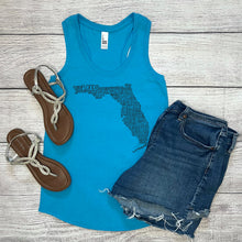 Load image into Gallery viewer, Florida Racerback Tank Top