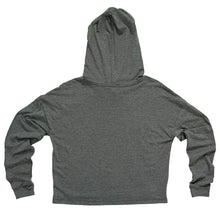 Load image into Gallery viewer, Flamingo Lightweight Crop Hoodie