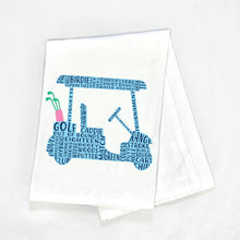 Load image into Gallery viewer, Golf Cart Tea Towel