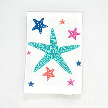 Load image into Gallery viewer, Starfish Tea Towel