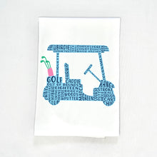Load image into Gallery viewer, Golf Cart Tea Towel