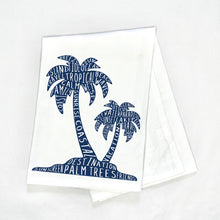 Load image into Gallery viewer, Palm Trees Tea Towel