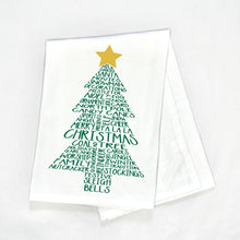 Load image into Gallery viewer, Christmas Tree Tea Towel