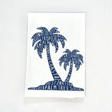 Load image into Gallery viewer, Palm Trees Tea Towel