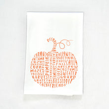 Load image into Gallery viewer, Pumpkin Tea Towel