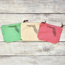 Load image into Gallery viewer, Florida Zipper Pouch
