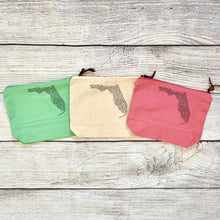 Load image into Gallery viewer, Florida Zipper Pouch