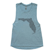Load image into Gallery viewer, Florida Muscle Tank Top