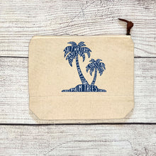 Load image into Gallery viewer, Palm Trees Zipper Pouch