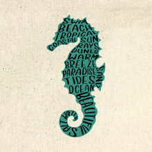 Load image into Gallery viewer, Seahorse Zipper Pouch