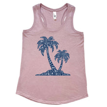 Load image into Gallery viewer, Palm Trees Racerback Tank Top