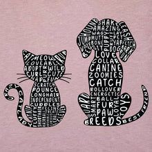 Load image into Gallery viewer, Cat & Dog V-Neck Tee