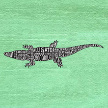 Load image into Gallery viewer, Alligator Zipper Pouch