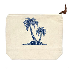 Load image into Gallery viewer, Palm Trees Zipper Pouch