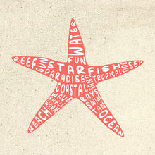 Load image into Gallery viewer, Starfish Zipper Pouch