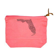Load image into Gallery viewer, Florida Zipper Pouch