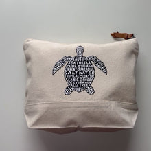 Load and play video in Gallery viewer, Sea Turtle Zipper Pouch