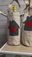 Load and play video in Gallery viewer, Wine Bottle Gift Bag - Drawstring