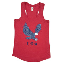 Load image into Gallery viewer, USA Racerback Tank Top