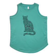Load image into Gallery viewer, Cat Relaxed Tank Top