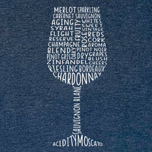 Load image into Gallery viewer, Wine V-Neck Tee