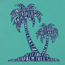 Load image into Gallery viewer, Palm Trees Relaxed Tank Top