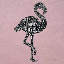 Load image into Gallery viewer, Flamingo V-Neck Tee