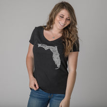 Load image into Gallery viewer, Florida V-Neck Tee