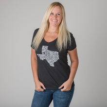 Load image into Gallery viewer, Texas V-Neck Tee