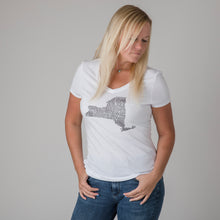 Load image into Gallery viewer, New York V-Neck Tee