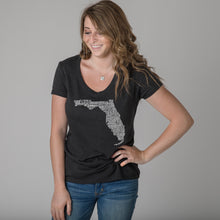 Load image into Gallery viewer, Florida V-Neck Tee