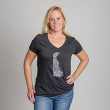 Load image into Gallery viewer, Delaware V-Neck Tee