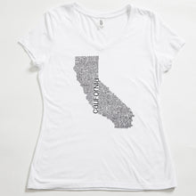 Load image into Gallery viewer, California V-Neck Tee