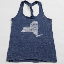 Load image into Gallery viewer, New York Twist Back Tank Top