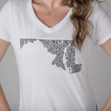 Load image into Gallery viewer, Maryland V-Neck Tee