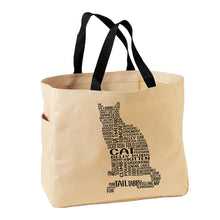 Load image into Gallery viewer, Cat Canvas Tote Bag