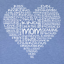 Load image into Gallery viewer, Mom Heart V-Neck Tee
