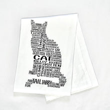 Load image into Gallery viewer, Cat Tea Towel
