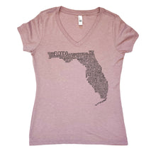 Load image into Gallery viewer, Florida V-Neck Tee