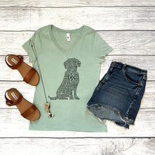 Load image into Gallery viewer, Dog V-Neck Tee