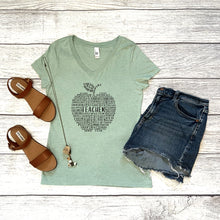 Load image into Gallery viewer, Teacher V-Neck Tee